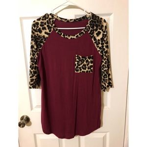 3/4 Sleeve tunic style shirt